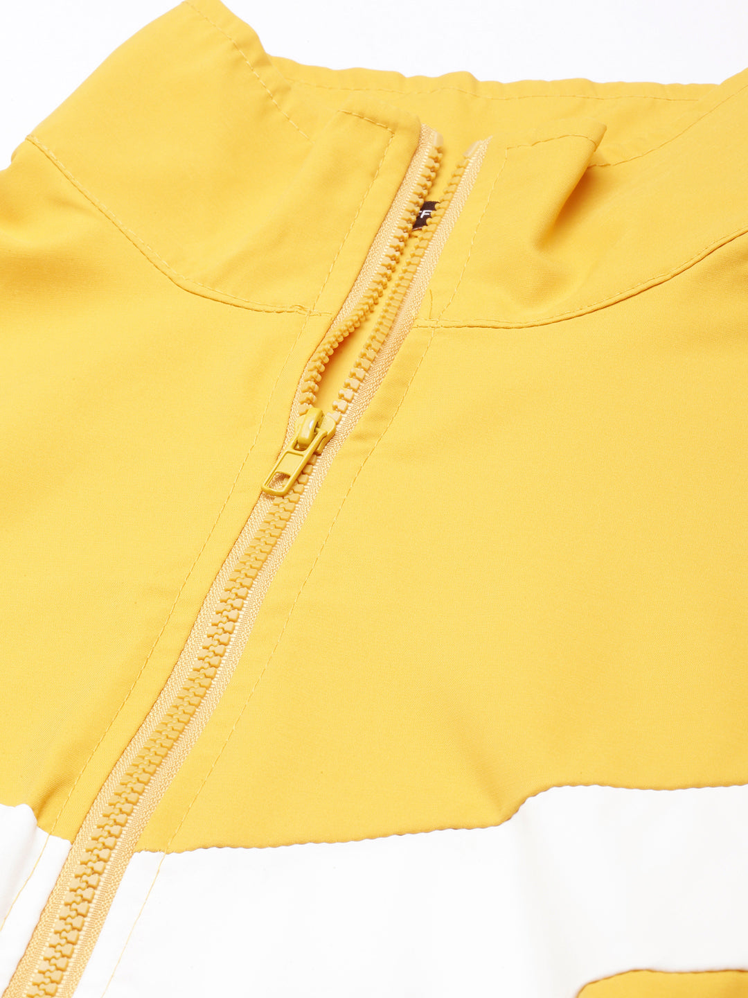 Women's Solid Mustard Crop Bomber Jacket