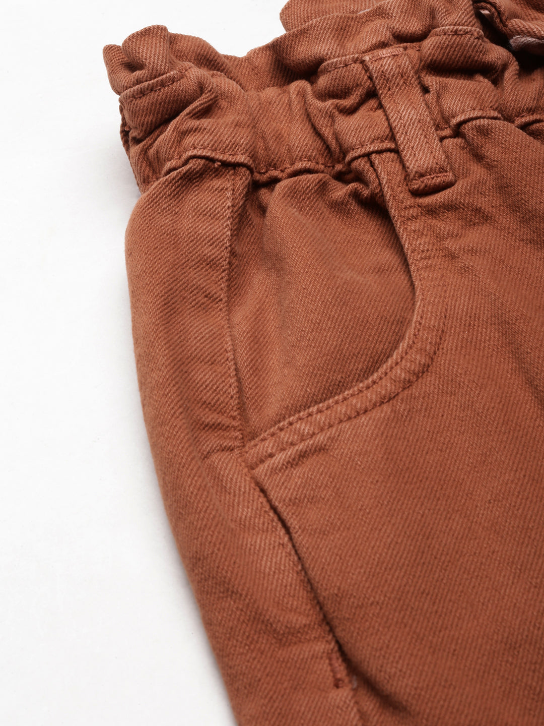 Women's Rust Jean Acid Wash Mid-Rise Denim Jeans